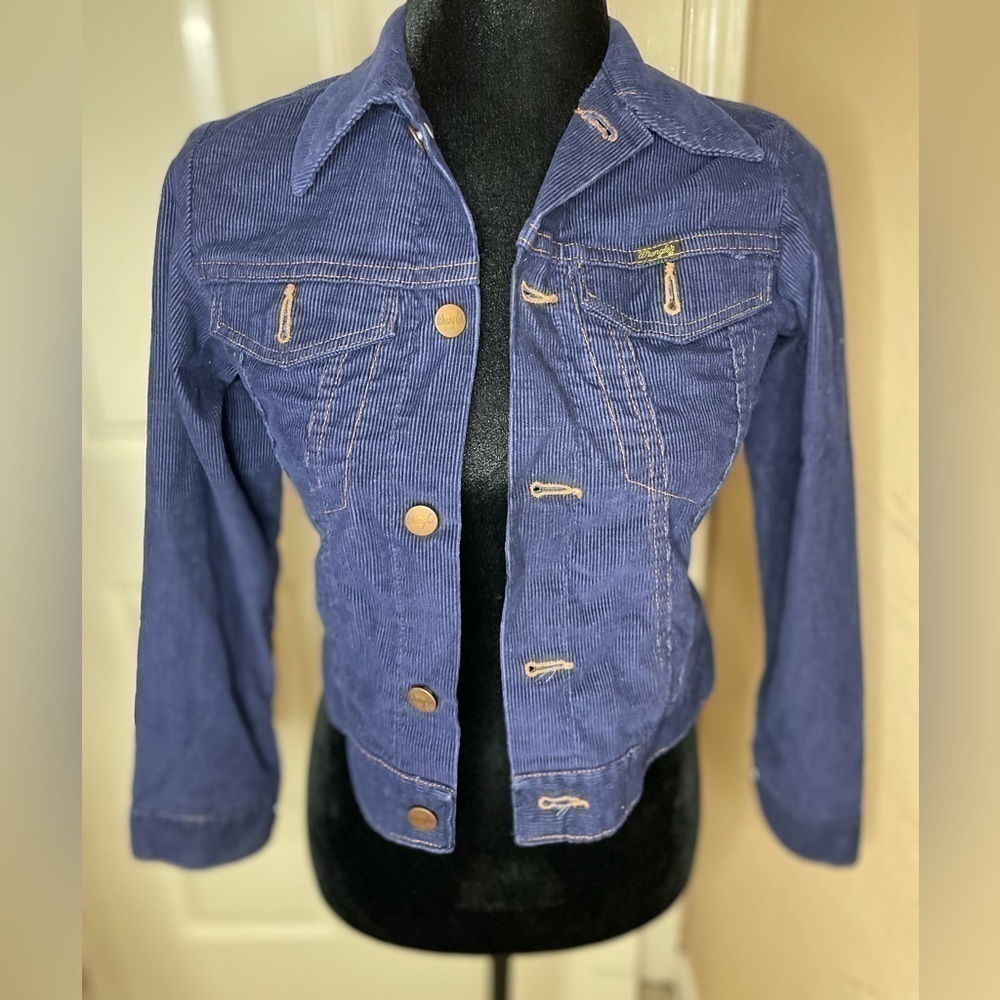 Vintage 1980’s Wrangler Corduroy Jacket XS​​​​​​​​​​​​​​​​​​​​​​​​​​​ - Picture 3 of 11